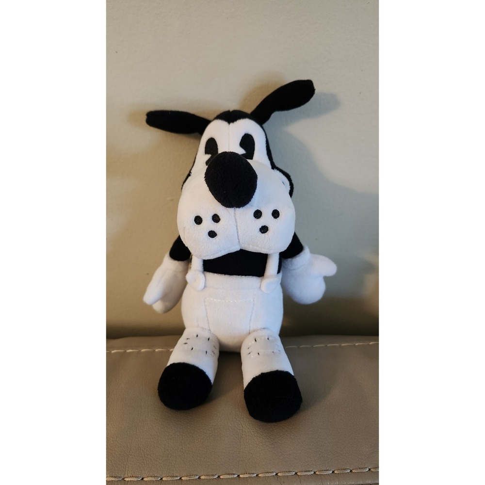 Bendy And The Ink Machine Boris The Wolf 10" Plush Toy Black White Phatmojo 2017